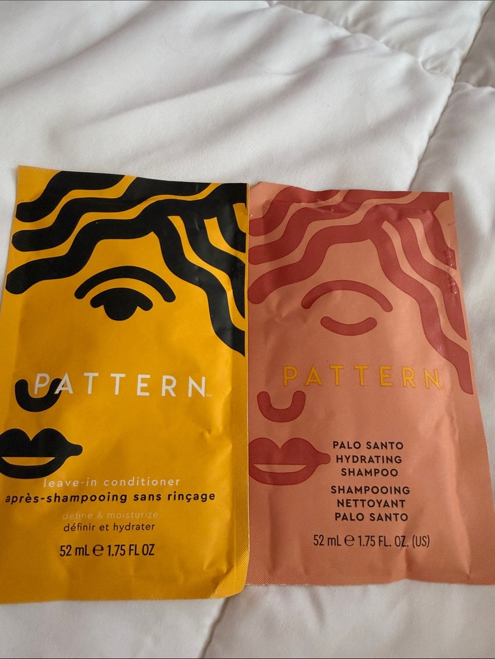 Pattern Beauty Leave-In Conditioner & Palo Santo Hydrating Shampoo Travel Set